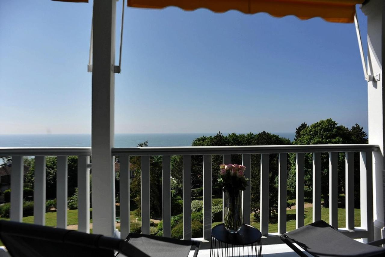 Les Terrasses Du Parc Cordier Trouville-sur-Mer Bagian luar foto