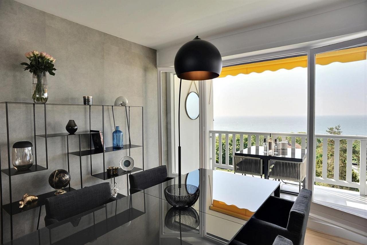 Les Terrasses Du Parc Cordier Trouville-sur-Mer Bagian luar foto