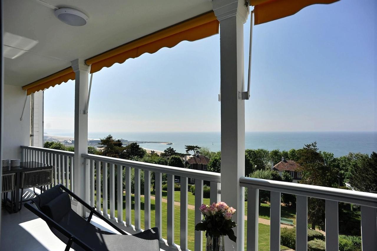 Les Terrasses Du Parc Cordier Trouville-sur-Mer Bagian luar foto